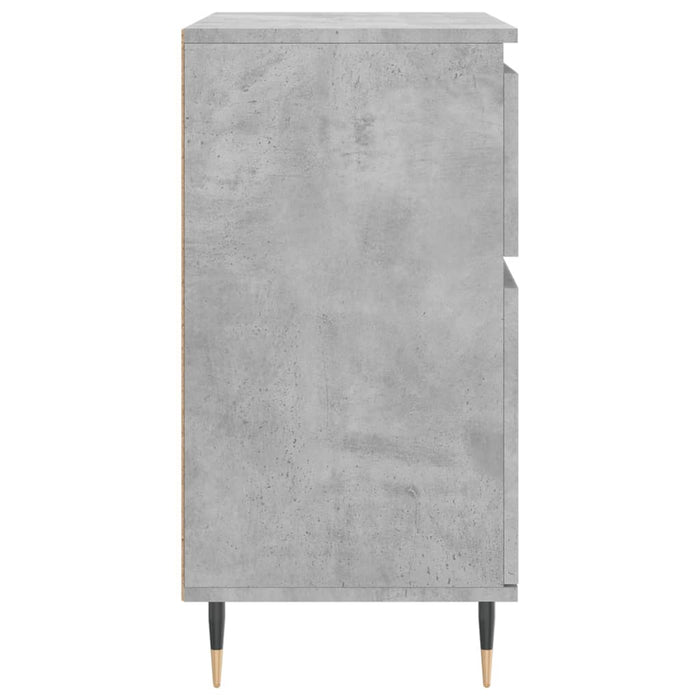 Servantă, gri beton, 60x35x70 cm, lemn prelucrat WALTI