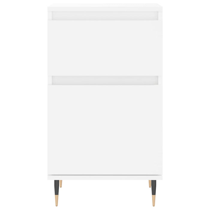 Servante, 2 buc., alb, 40x35x70 cm, lemn prelucrat - WALTI WALTI