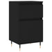 Servante, 2 buc., negru, 40x35x70 cm, lemn prelucrat - WALTI WALTI