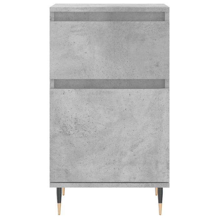 Servantă, gri beton, 40x35x70 cm, lemn prelucrat - WALTI WALTI