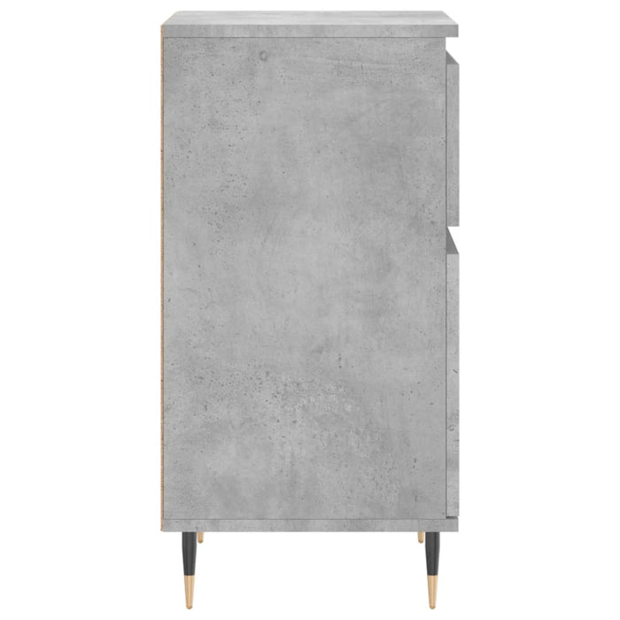 Servantă, gri beton, 40x35x70 cm, lemn prelucrat - WALTI WALTI