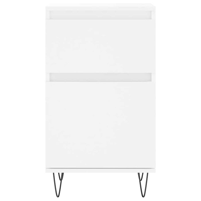 Servante, 2 buc., alb, 40x35x70 cm, lemn prelucrat - WALTI WALTI