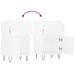 Servante, 2 buc., alb, 40x35x70 cm, lemn prelucrat - WALTI WALTI