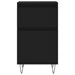 Servante, 2 buc., negru, 40x35x70 cm, lemn prelucrat - WALTI WALTI