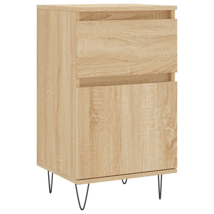 Servante, 2 buc., stejar sonoma, 40x35x70 cm, lemn prelucrat WALTI