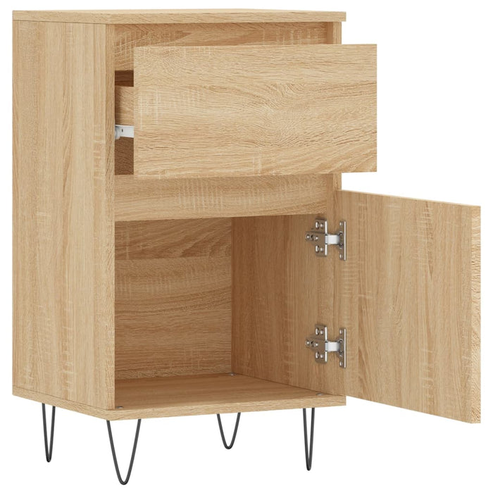 Servante, 2 buc., stejar sonoma, 40x35x70 cm, lemn prelucrat WALTI