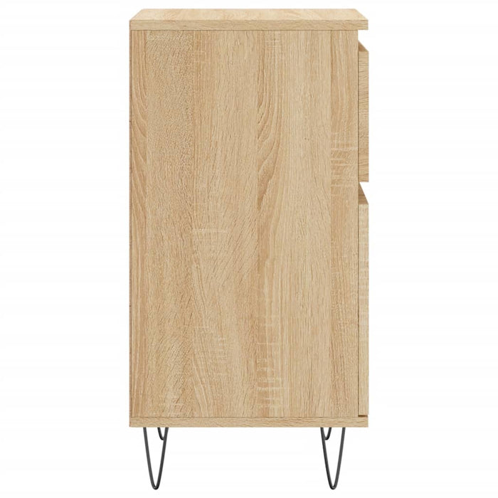 Servante, 2 buc., stejar sonoma, 40x35x70 cm, lemn prelucrat WALTI