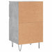 Servante, 2 buc., gri beton, 40x35x70 cm, lemn prelucrat - WALTI WALTI
