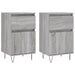 Servante, 2 buc., gri sonoma, 40x35x70 cm, lemn prelucrat - WALTI WALTI