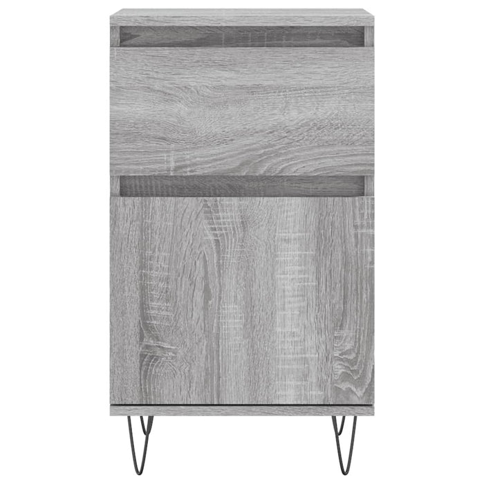 Servante, 2 buc., gri sonoma, 40x35x70 cm, lemn prelucrat - WALTI WALTI