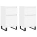 Servante, 2 buc., alb, 40x35x70 cm, lemn prelucrat - WALTI WALTI