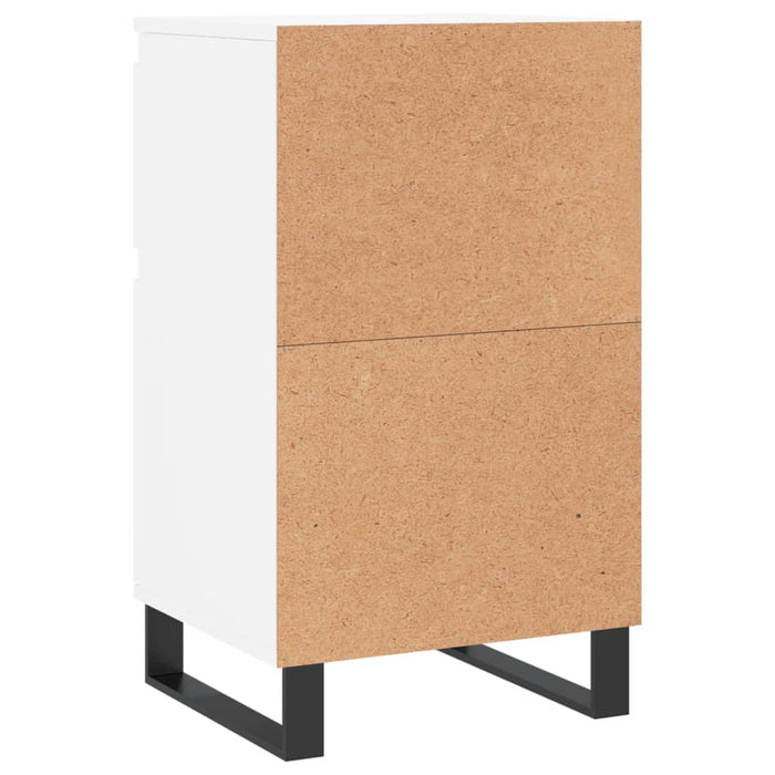 Servante, 2 buc., alb, 40x35x70 cm, lemn prelucrat - WALTI WALTI