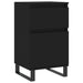 Servante, 2 buc., negru, 40x35x70 cm, lemn prelucrat - WALTI WALTI