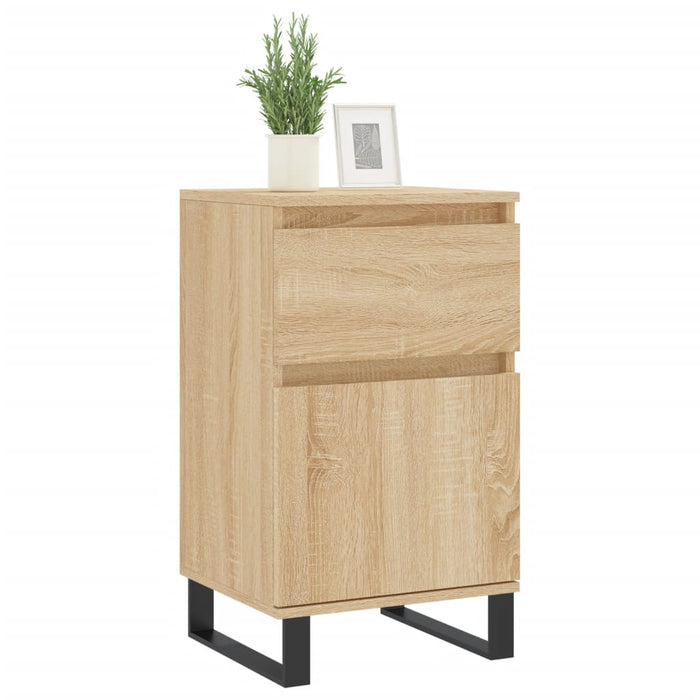 Servante, 2 buc., stejar sonoma, 40x35x70 cm, lemn prelucrat WALTI