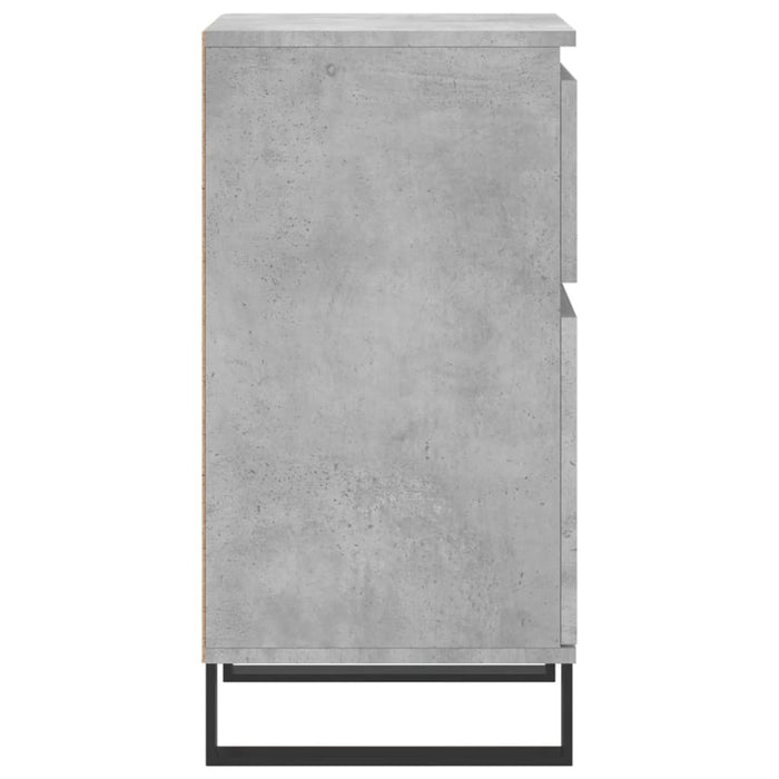 Servantă, gri beton, 40x35x70 cm, lemn prelucrat - WALTI WALTI