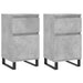 Servante, 2 buc., gri beton, 40x35x70 cm, lemn prelucrat - WALTI WALTI