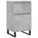 Servante, 2 buc., gri beton, 40x35x70 cm, lemn prelucrat - WALTI WALTI