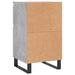 Servante, 2 buc., gri beton, 40x35x70 cm, lemn prelucrat - WALTI WALTI