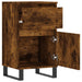 Servante, 2 buc., stejar fumuriu, 40x35x70 cm, lemn prelucrat - WALTI WALTI