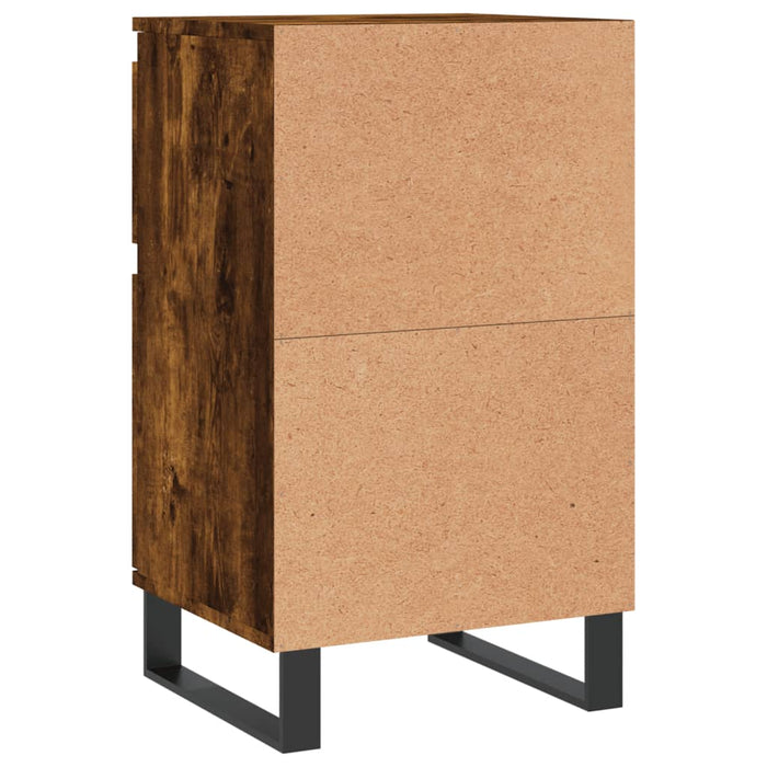 Servante, 2 buc., stejar fumuriu, 40x35x70 cm, lemn prelucrat - WALTI WALTI