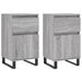 Servante, 2 buc., gri sonoma, 40x35x70 cm, lemn prelucrat - WALTI WALTI