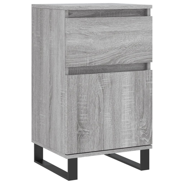 Servante, 2 buc., gri sonoma, 40x35x70 cm, lemn prelucrat - WALTI WALTI