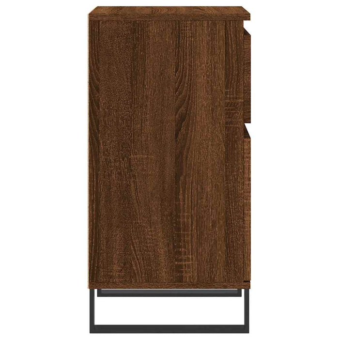 Servante, 2 buc., stejar maro, 40x35x70 cm, lemn prelucrat - WALTI WALTI
