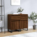 Servante, 2 buc., stejar maro, 40x35x70 cm, lemn prelucrat - WALTI WALTI