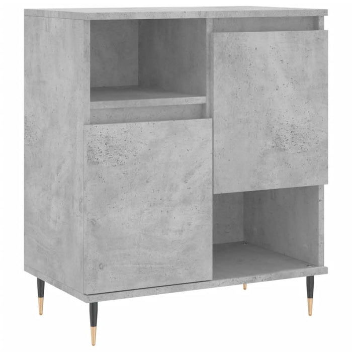 Servantă, gri beton, 60x35x70 cm, lemn prelucrat - WALTI WALTI