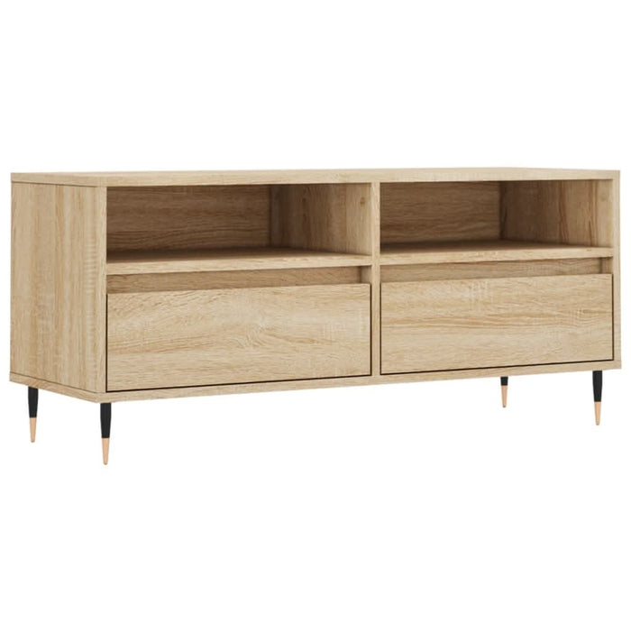 Comodă TV, stejar sonoma, 100x34,5x44,5 cm, lemn prelucrat - WALTI WALTI
