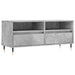 Comodă TV, gri beton, 100x34,5x44,5 cm, lemn prelucrat - WALTI WALTI
