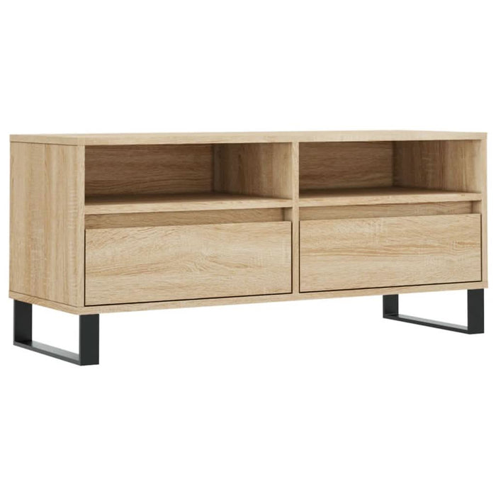 Comodă TV, stejar sonoma, 100x34,5x44,5 cm, lemn prelucrat - WALTI WALTI