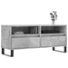Comodă TV, gri beton, 100x34,5x44,5 cm, lemn prelucrat - WALTI WALTI