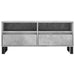 Comodă TV, gri beton, 100x34,5x44,5 cm, lemn prelucrat - WALTI WALTI