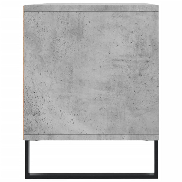 Comodă TV, gri beton, 100x34,5x44,5 cm, lemn prelucrat - WALTI WALTI