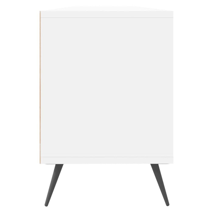 Comodă TV, alb, 150x30x44,5 cm, lemn prelucrat - WALTI WALTI