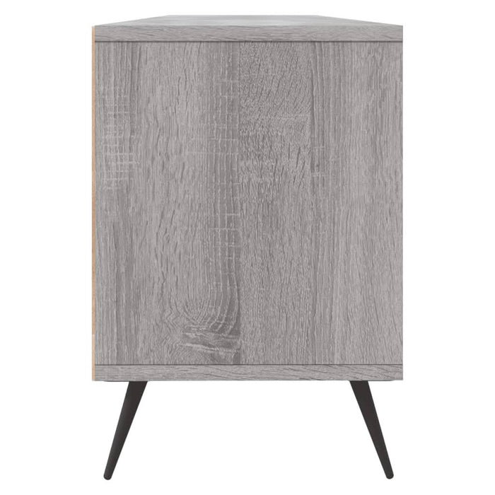 Comodă TV, gri sonoma, 150x30x44,5 cm, lemn prelucrat - WALTI WALTI