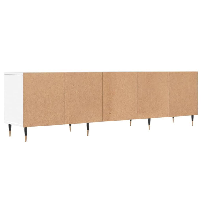 Comodă TV, alb, 150x30x44,5 cm, lemn prelucrat - WALTI WALTI