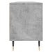 Comodă TV, gri beton, 150x30x44,5 cm, lemn prelucrat - WALTI WALTI