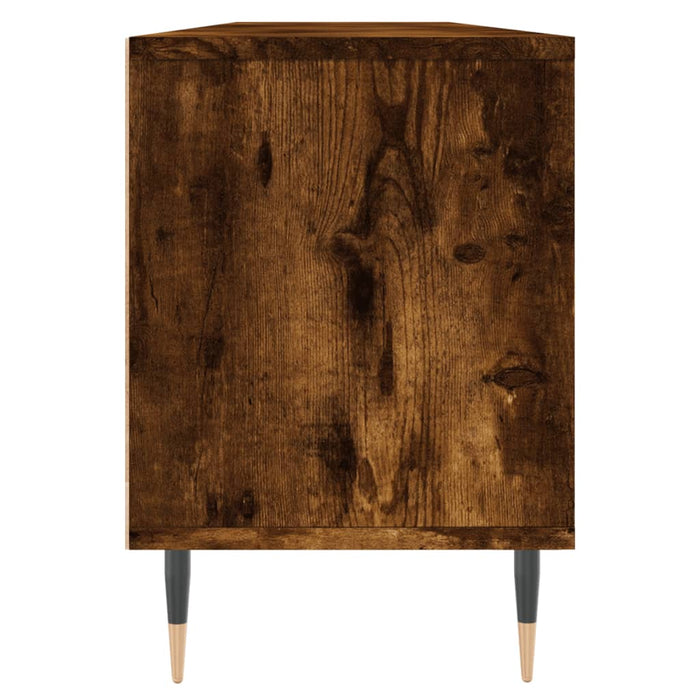 Comodă TV, stejar fumuriu, 150x30x44,5 cm, lemn prelucrat - WALTI WALTI