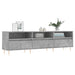 Comodă TV, gri beton, 150x30x44,5 cm, lemn prelucrat - WALTI WALTI