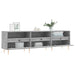 Comodă TV, gri beton, 150x30x44,5 cm, lemn prelucrat - WALTI WALTI