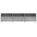 Comodă TV, gri beton, 150x30x44,5 cm, lemn prelucrat - WALTI WALTI