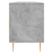 Comodă TV, gri beton, 150x30x44,5 cm, lemn prelucrat - WALTI WALTI