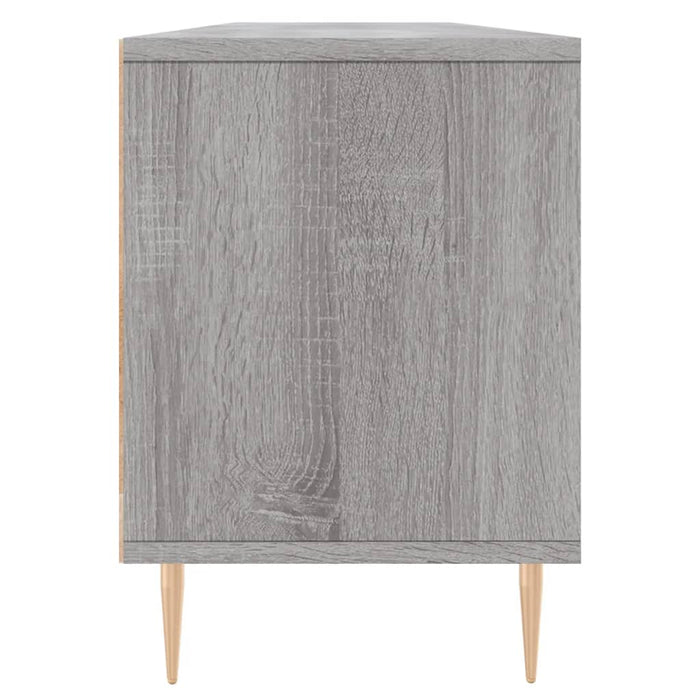 Comodă TV, gri sonoma, 150x30x44,5 cm, lemn prelucrat - WALTI WALTI
