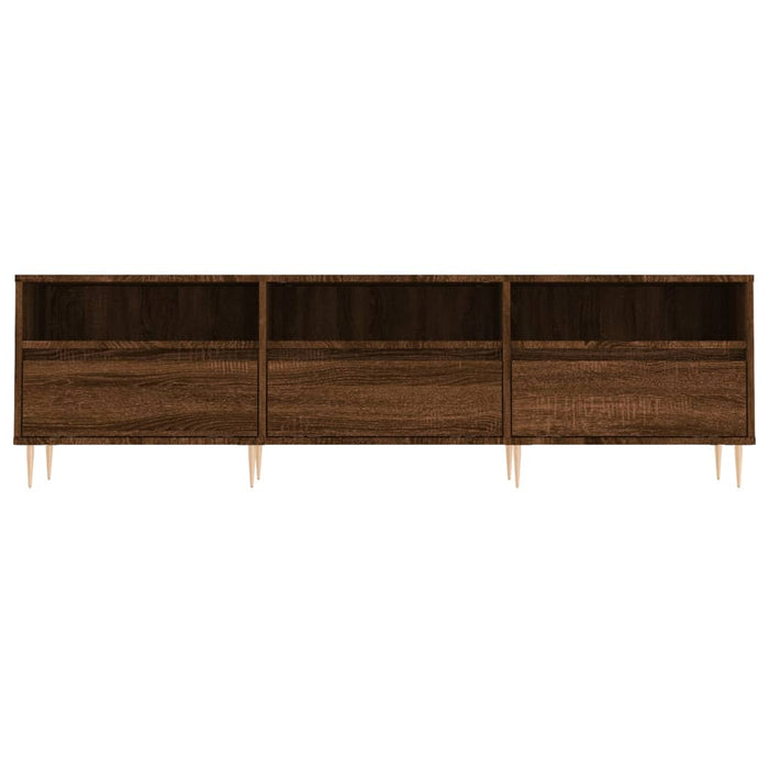 Comodă TV, stejar maro, 150x30x44,5 cm, lemn prelucrat WALTI