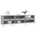 Comodă TV, gri beton, 150x30x44,5 cm, lemn prelucrat - WALTI WALTI