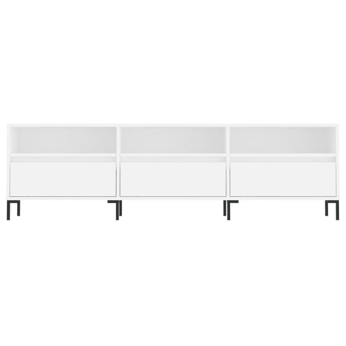 Comodă TV, alb, 150x30x44,5 cm, lemn prelucrat - WALTI WALTI