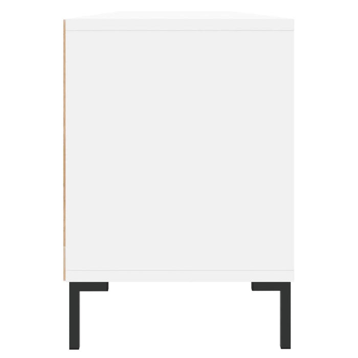 Comodă TV, alb, 150x30x44,5 cm, lemn prelucrat - WALTI WALTI