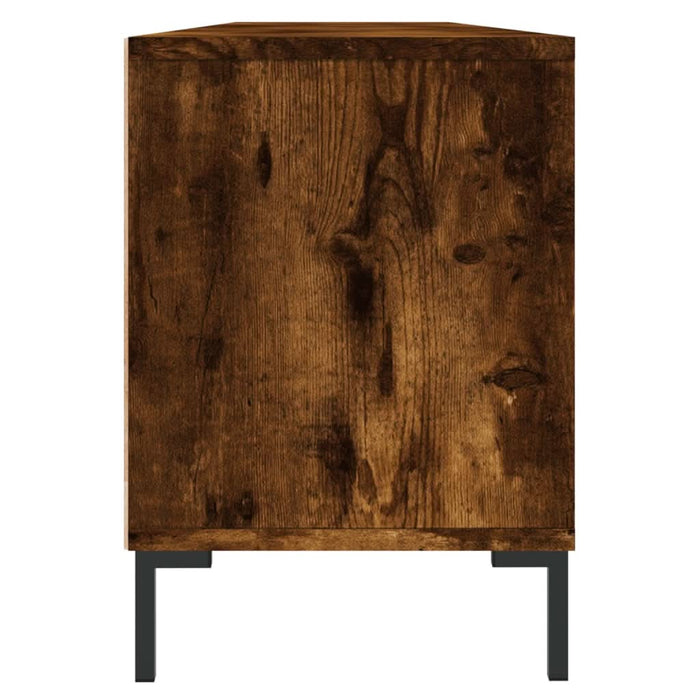 Comodă TV, stejar fumuriu, 150x30x44,5 cm, lemn prelucrat - WALTI WALTI